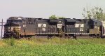 NS grain train tied down